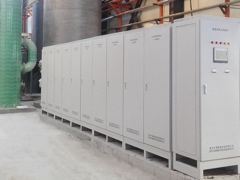 印染工業廢水處理工程（空氣源臭氧發生器50kgh）